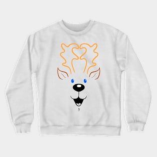 Reindeers love Christmas Crewneck Sweatshirt